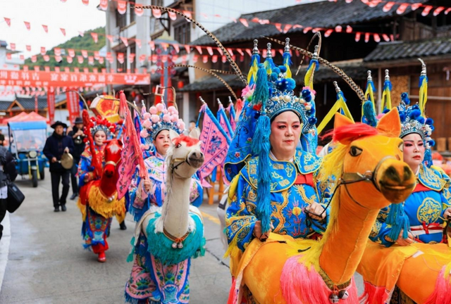 浙江泰顺:传统民俗添年味 百家宴请百家客_文化_风情节_美食