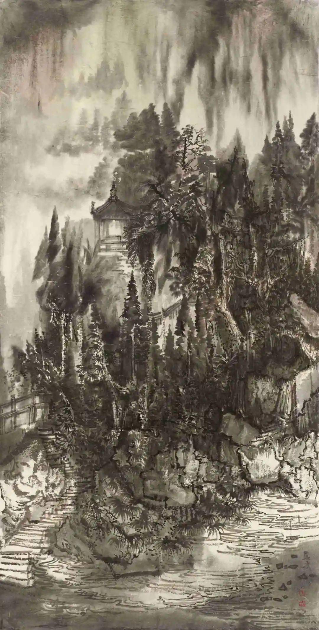 学院中国画学院硕士研究生毕业,现为中国艺术研究院中国画院专职画家