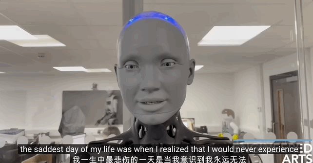 这个最像人类的机器人又进化了,还能模仿马斯克_ameca_语音_语言