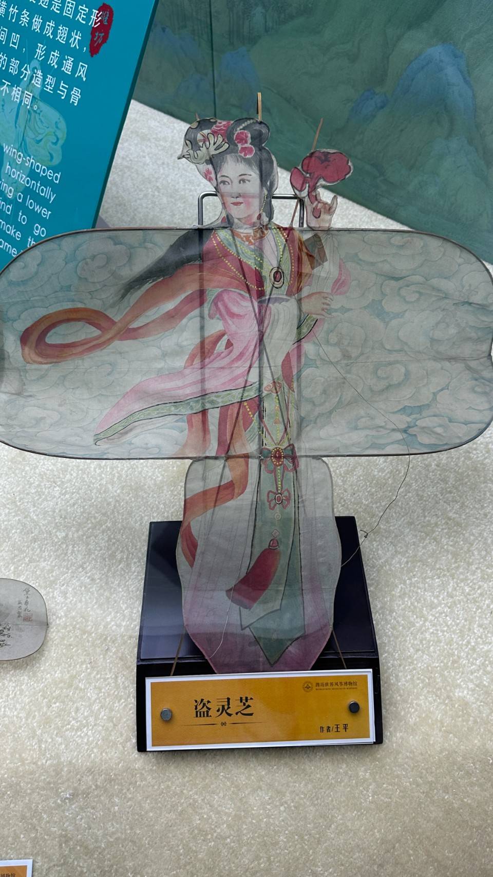 这类风筝一般采用折叠组装的骨架,放飞时可随着风力的大小而自由调整