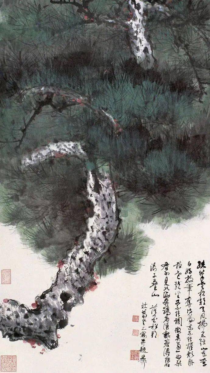 谢稚柳画松 ,尽显高洁意_鉴定_书画_图文