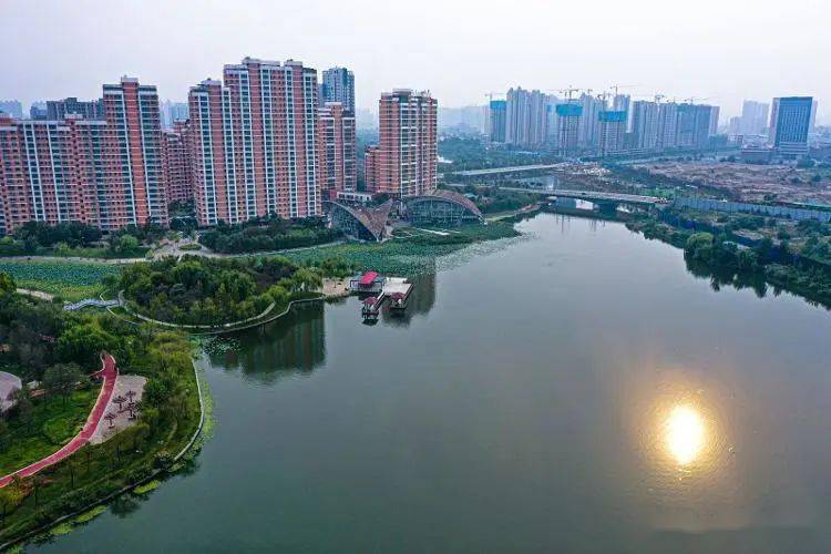天香公园中央公园七里河湿地公园赵王河畔运动公园赵王河儿童公园菏泽