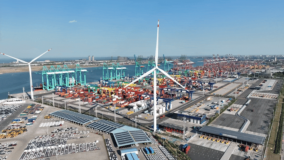 天津港_码头_集装箱