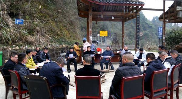 带队深入中湖乡调研青龙垭七彩部落青年艺术小镇配套基础设施建设项目