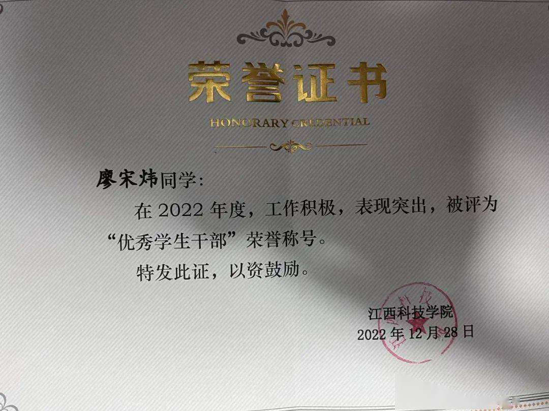 资助育人 | 国家奖学金获得者风采(三)——廖宋炜_生活_大学生_二等奖