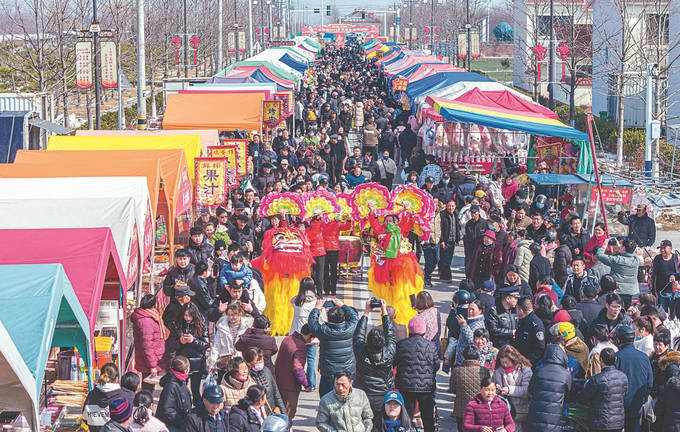 传统庙会助推乡村旅游_蔡集镇_美食_宿城区