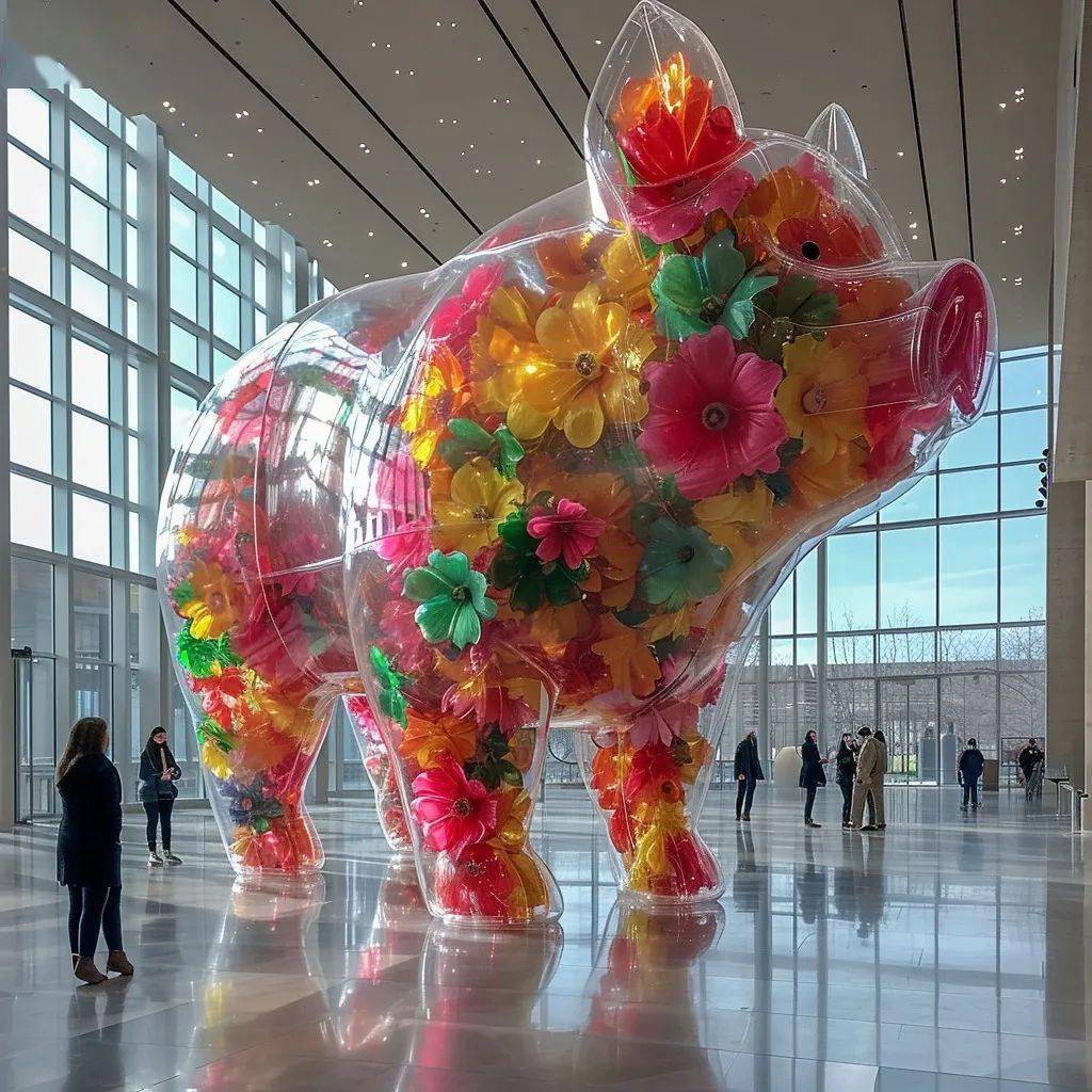 艺术装置作品透明花园