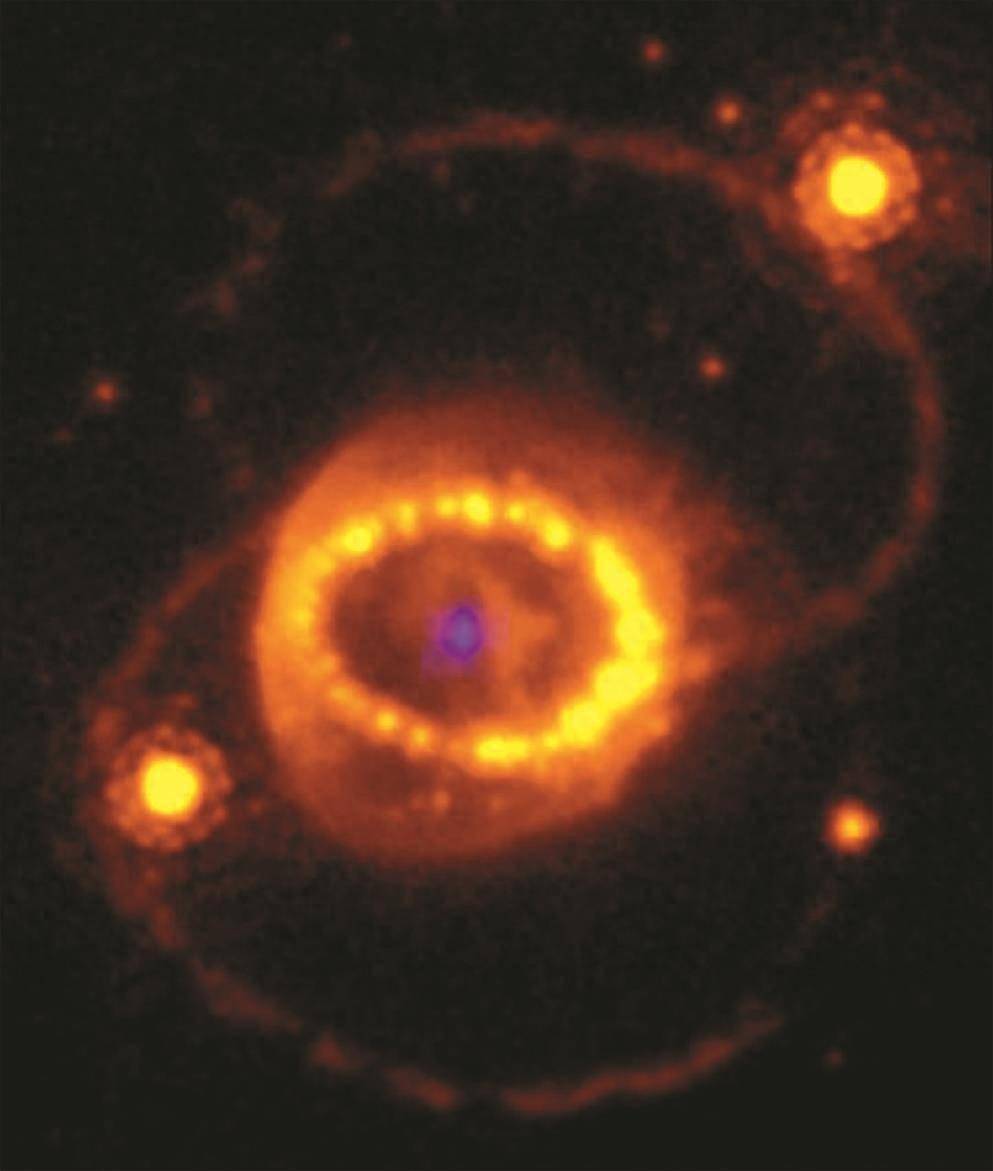 终结了天文学家长达37年的探索——它探测到了超新星sn 1987a的最终