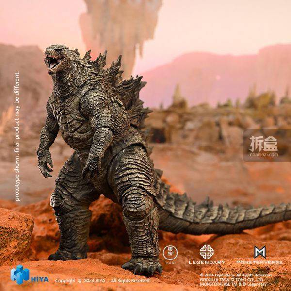 海雅hiyaexquisite哥斯拉大战金刚2再进化哥斯拉手办