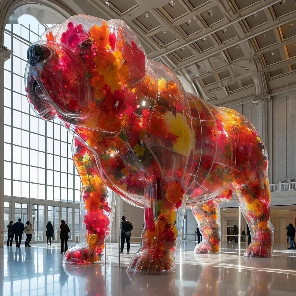 艺术装置作品透明花园