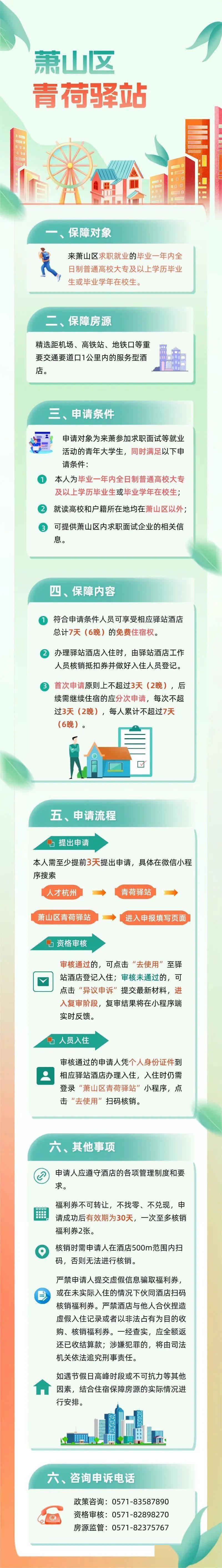 这些人来萧山,可以免费住7天!_驿站_相关_大学生