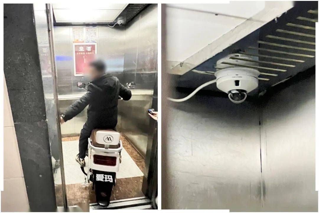 将各类电动车样式通过数据形式存储到电梯内的摄像头,当居民推车进入