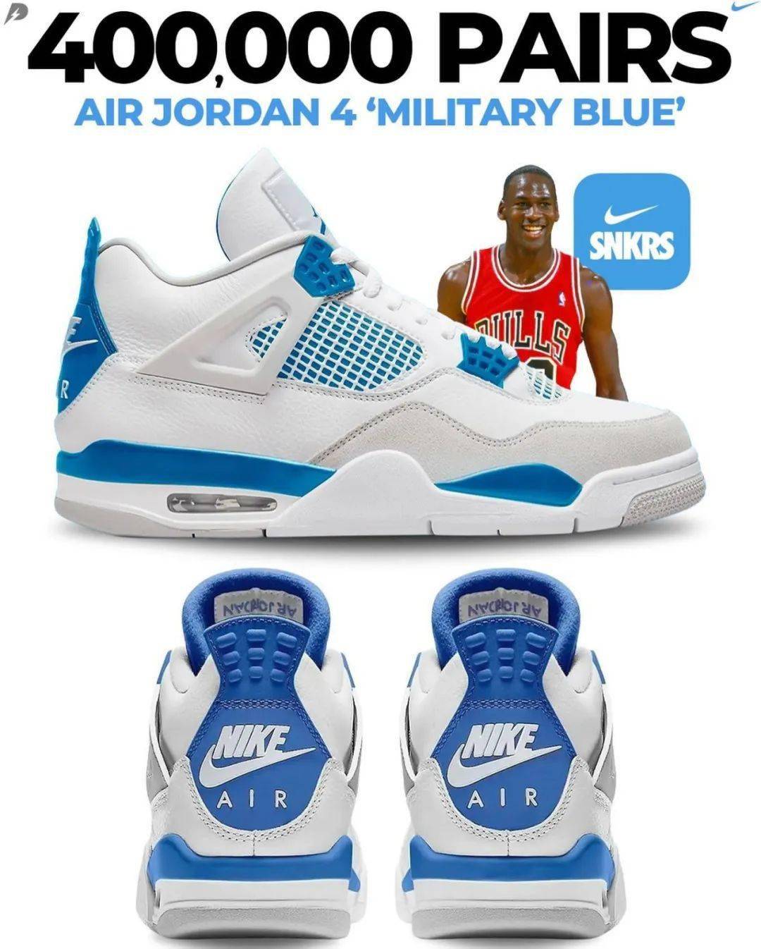 今年最受欢迎的air jordan 4 要来了!_经典_blue_进行