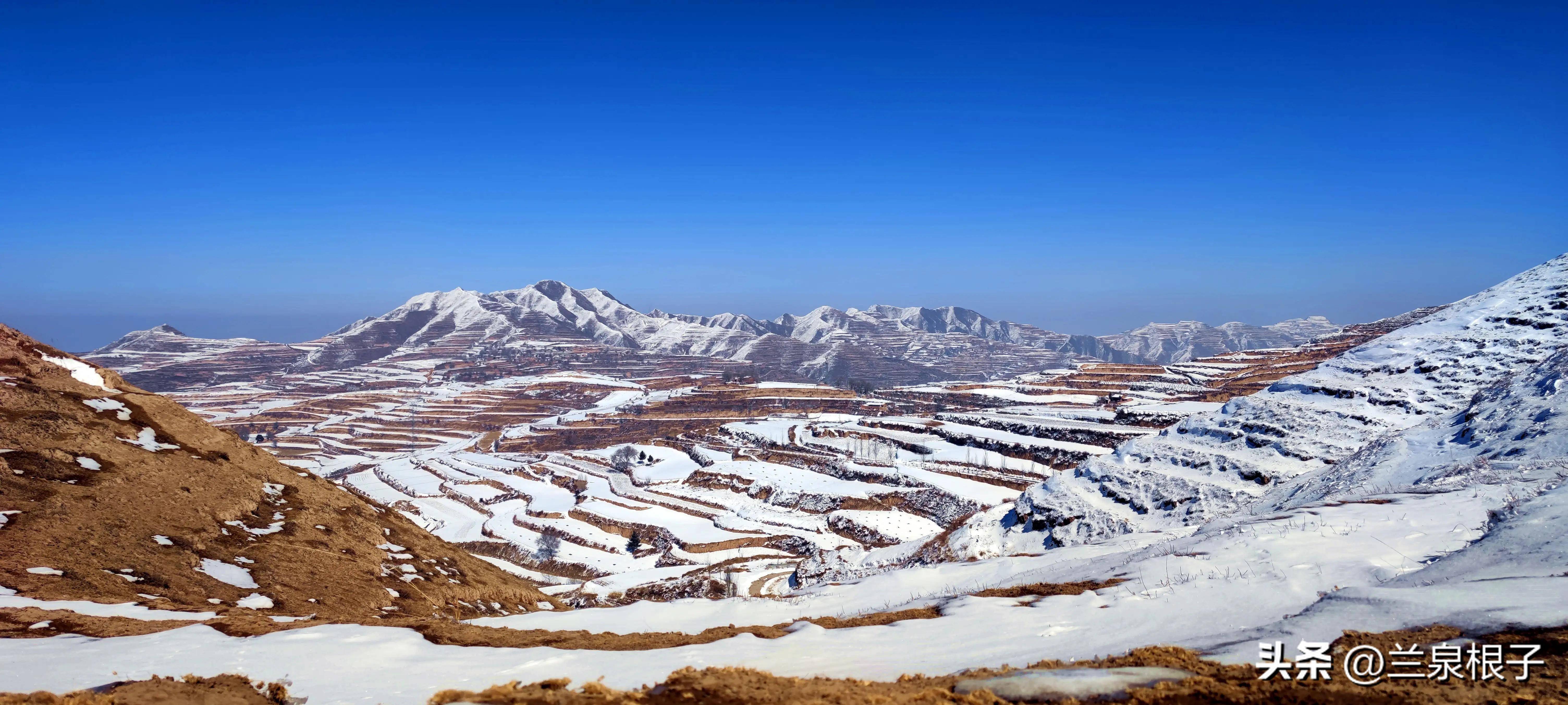 绥芬河雪景图片