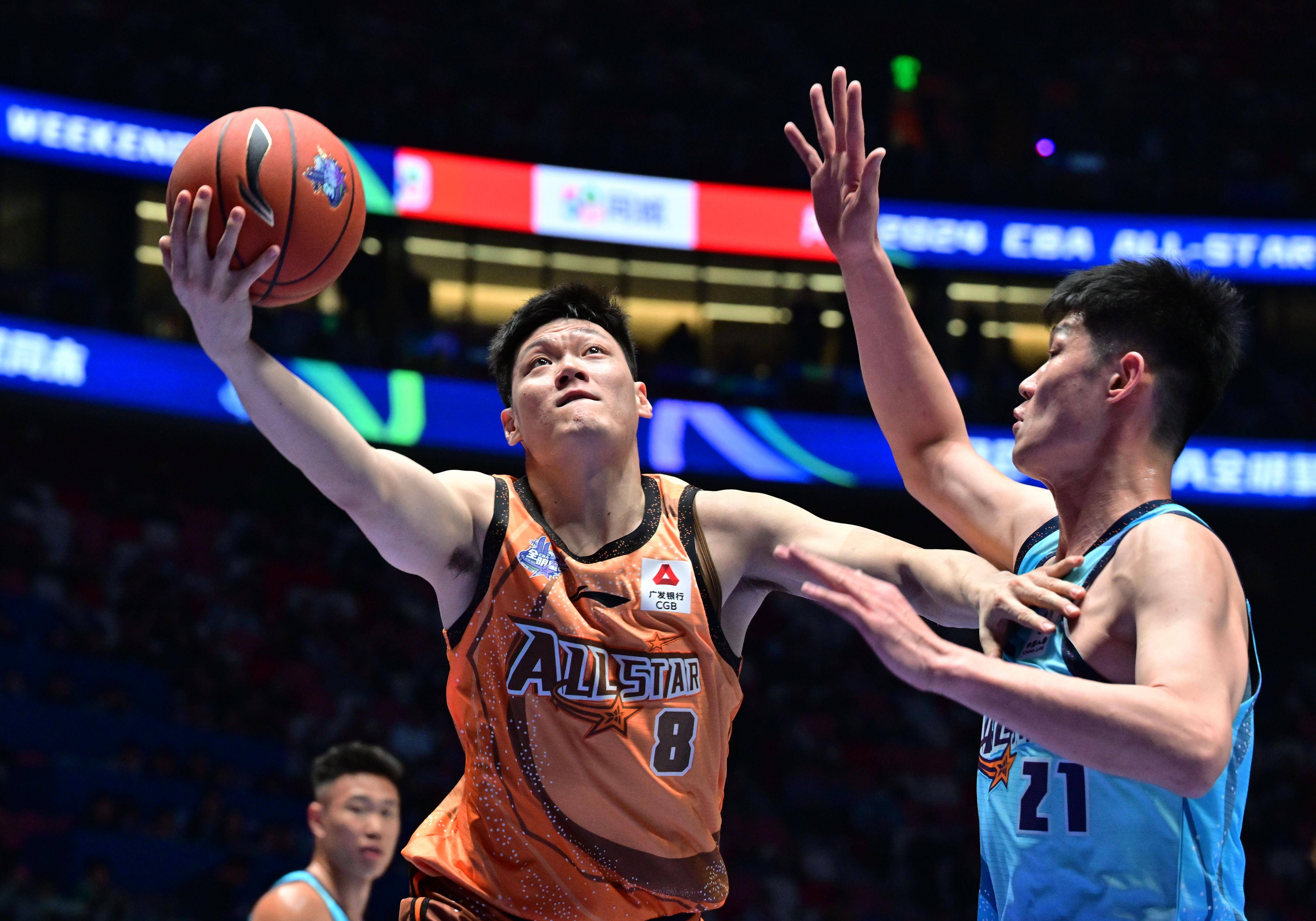 cba全明星赛:南区明星队获胜_新华社_球员_魏培全