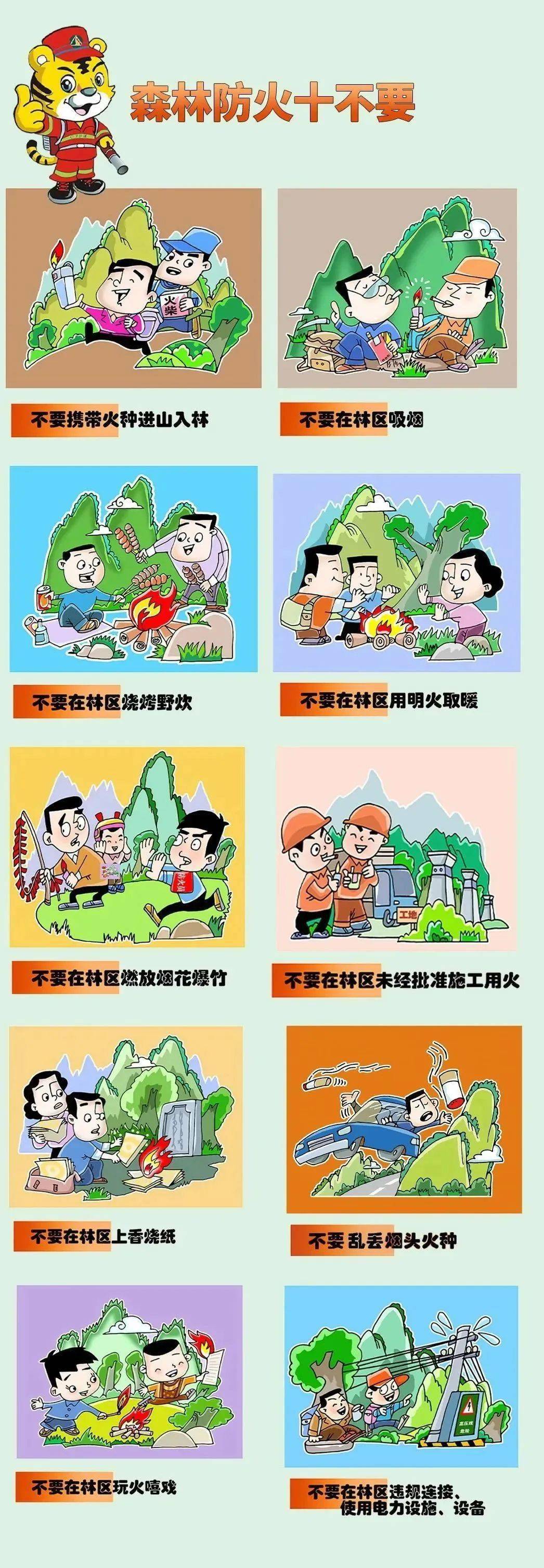 春季防火安全知识图片图片