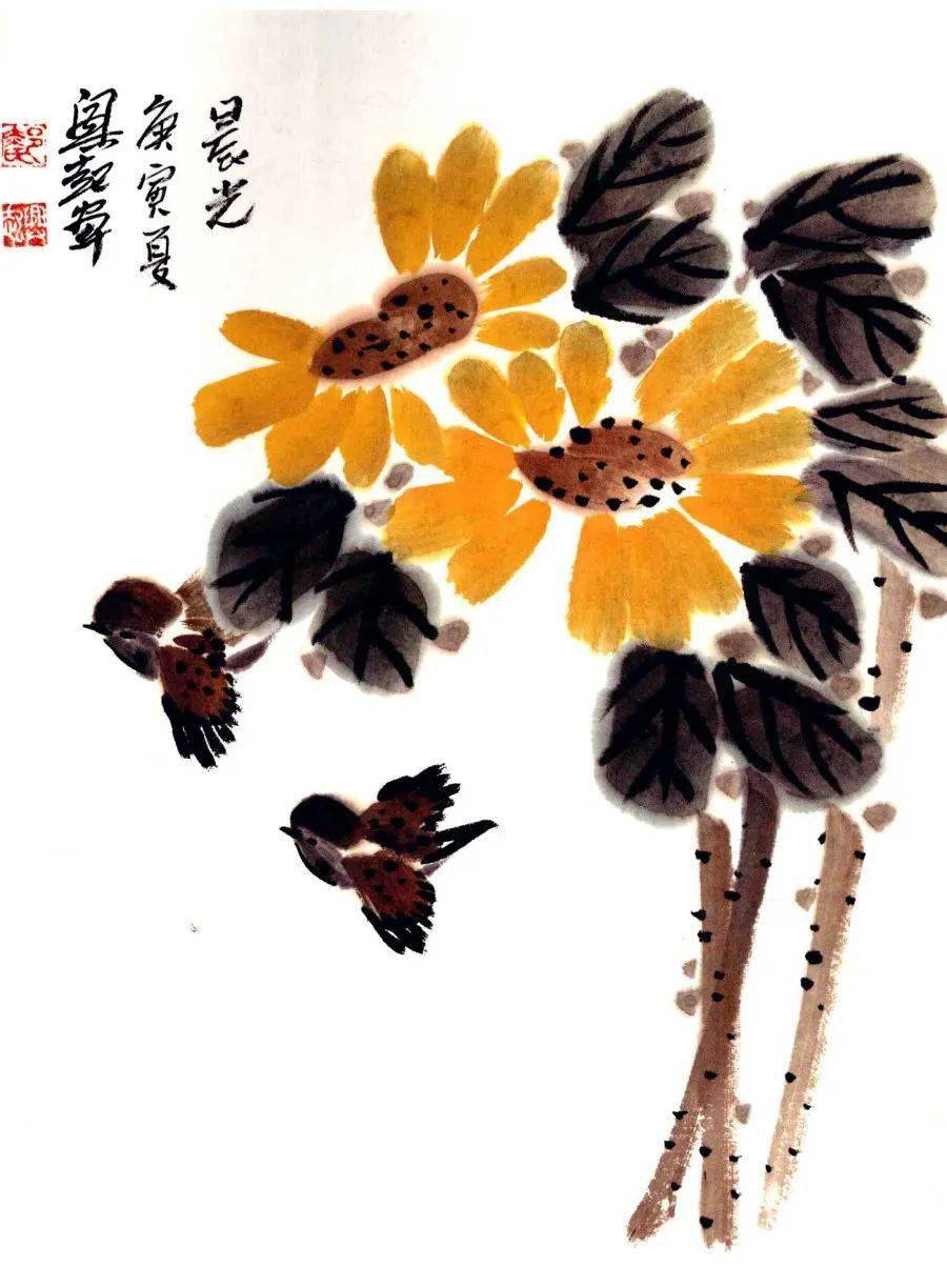谭老师为你介绍国画花鸟画基本方法