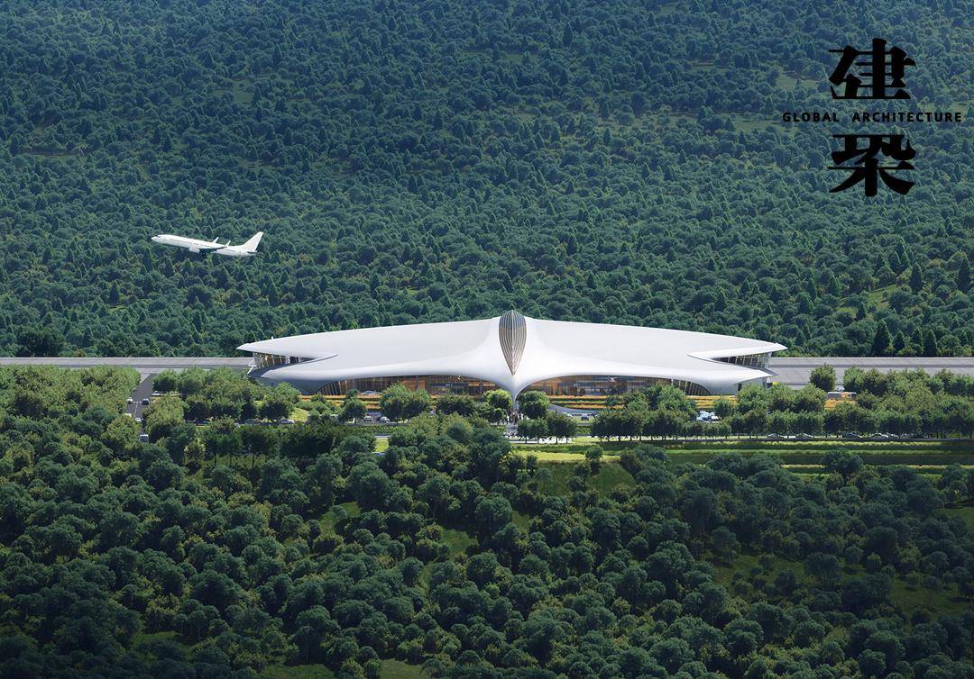 马岩松新作:丽水机场显"飞鸟"雏形_航站楼_项目_建筑
