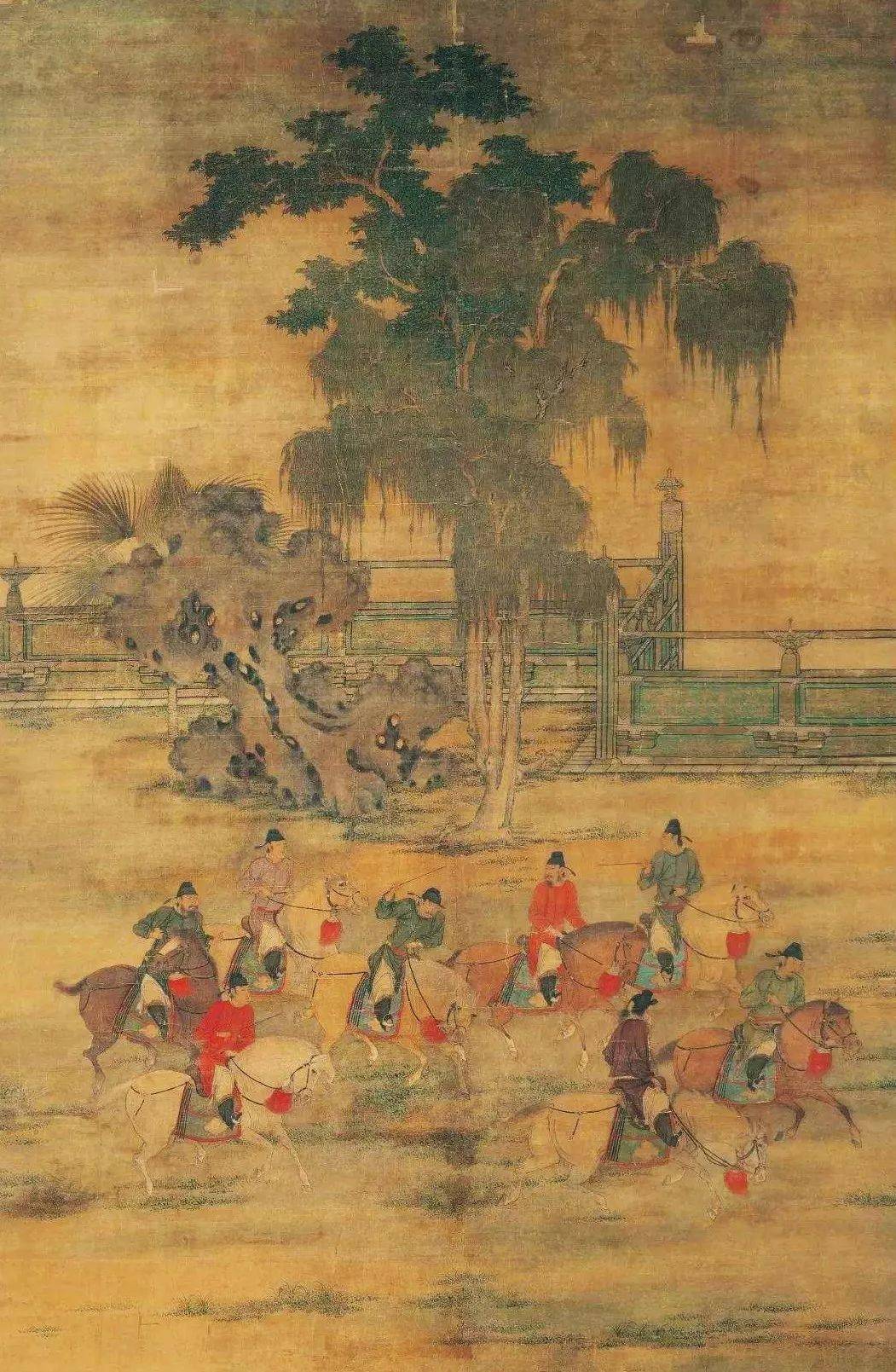 古画里的春日行自叹弗如