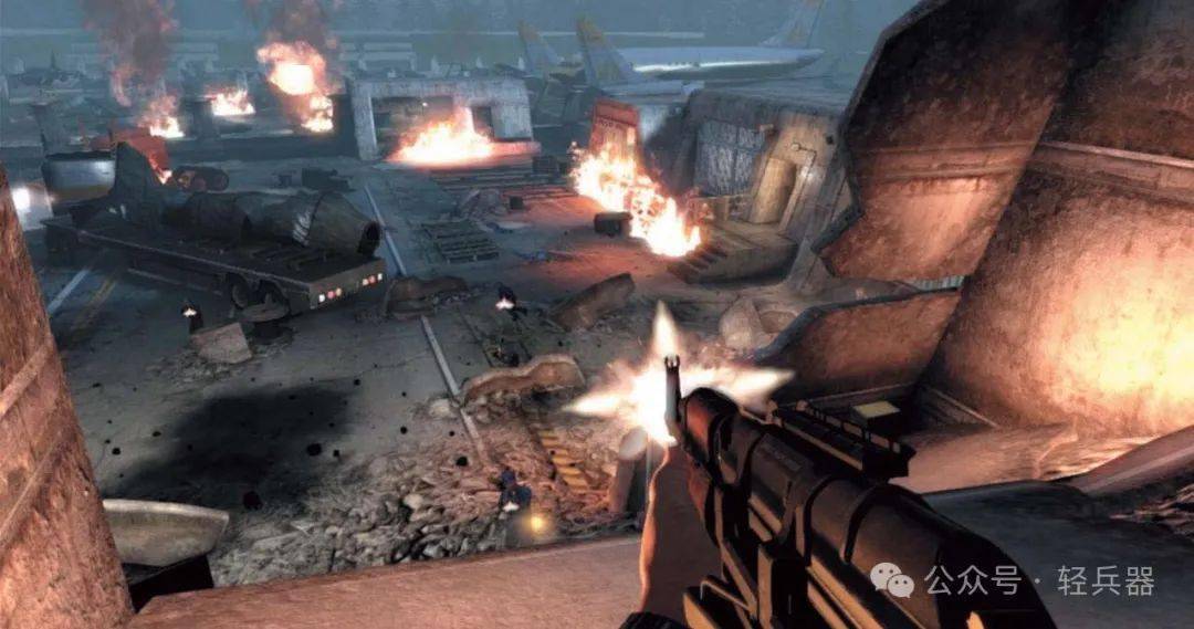 手持ak47步枪战斗游戏中的武器以现今世界装备的各类武器为主,其中最