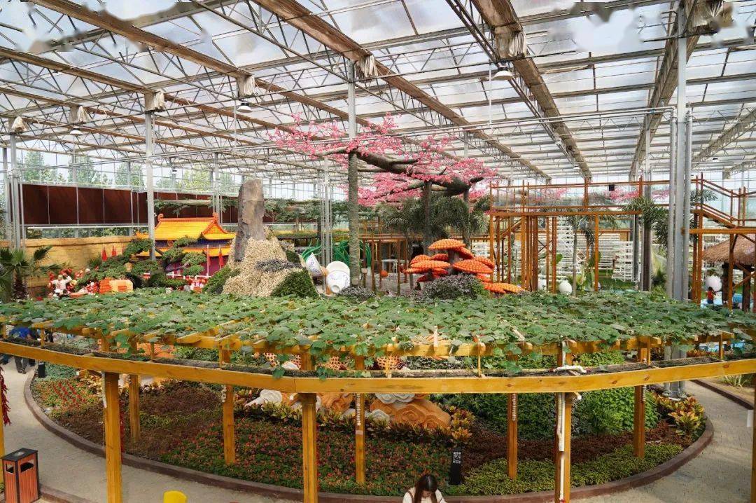 神农百草园红桥奇缘旋转木马项目体验券 机械乐园碰碰车项体验券 科普