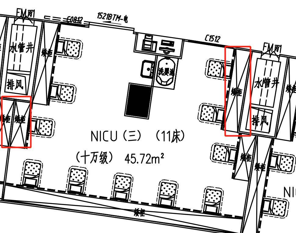 广东中山市某医院nicu,picu方案分析