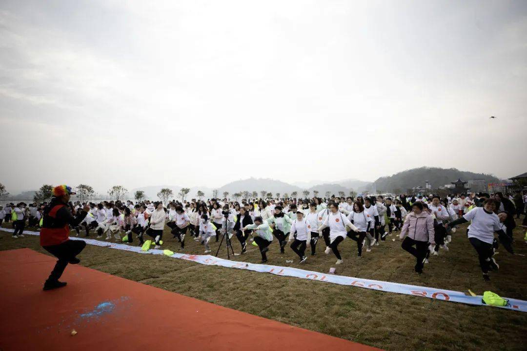 天子湖环湖跑记录每一个美好的瞬间