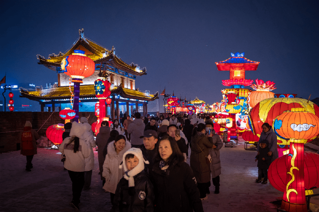 2024西安城墙新春灯会是