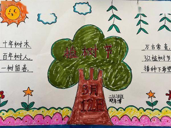 绿意绘心 筑梦未来通过手抄报和绘画活动,一二年级的队员们在创作中