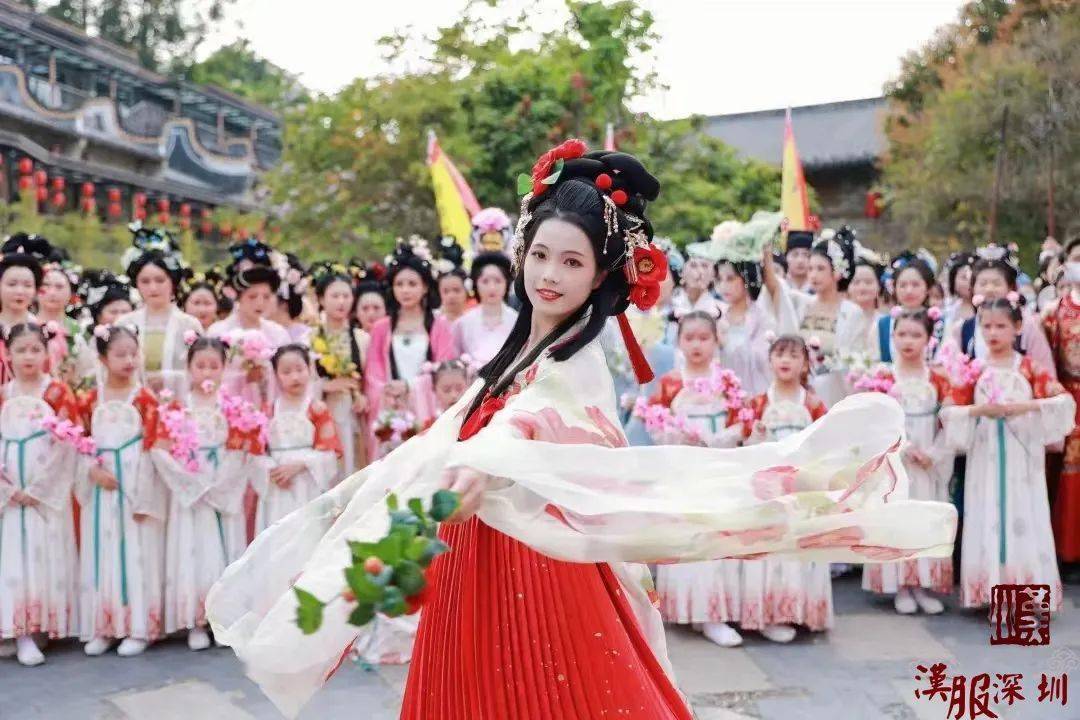 汉服巡游,国风汇演.甘坑花朝节重磅官宣!预告抢先看→_花神_古镇_活动
