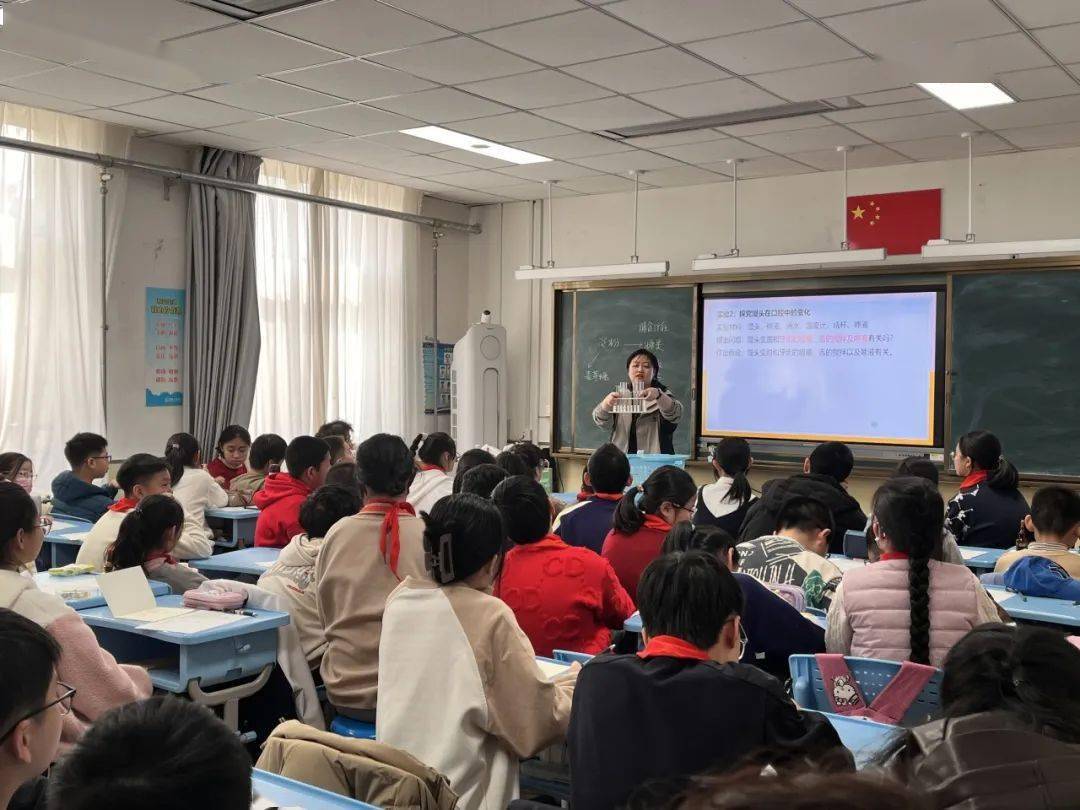 初小联动共育成长青岛上清路小学与青岛第四十七中学开展小初衔接活动