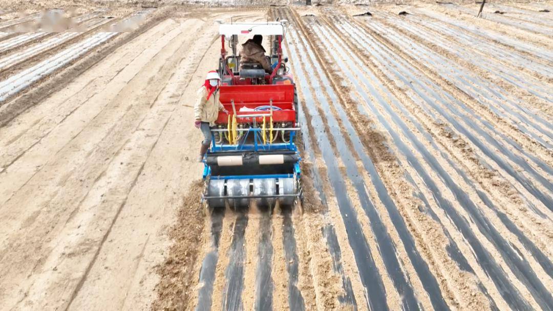 高台机械化跑出春耕加速度