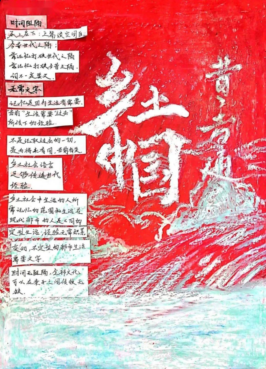 情系乡土61魅力安阳新一中学2023级学生特色作业展示