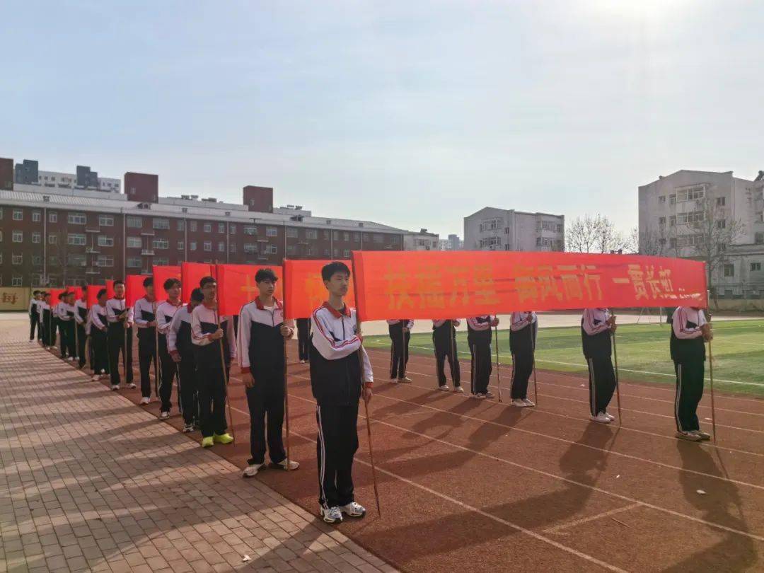 九年磨剑展锋芒百日奋楫铸辉煌顺平县实验中学教育集团实验中学校区