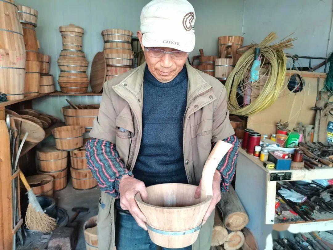 58年箍桶匠:木板拼接起了我的人生