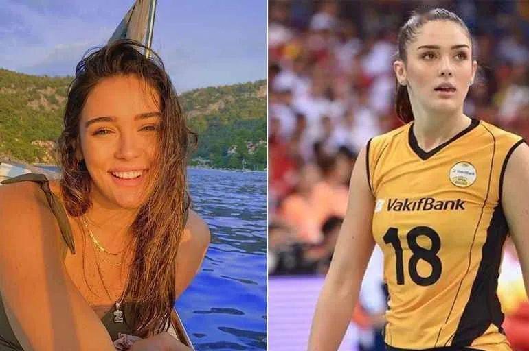 土耳其最美女排队员 萝莉面孔 性感身材 排球赛场暴力 还是奔驰代言人