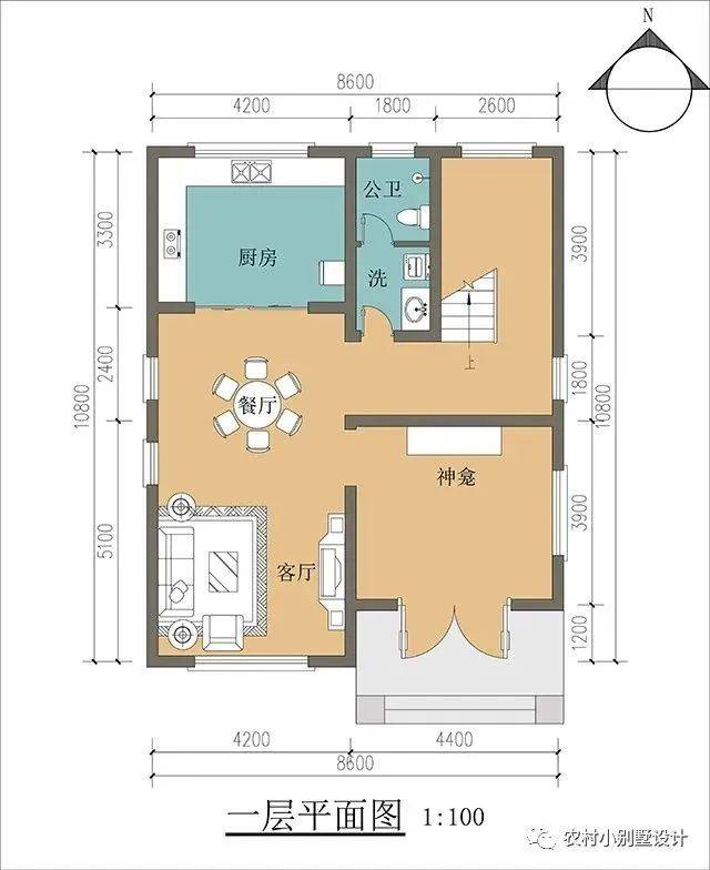 8x10米农村自建房图纸图片