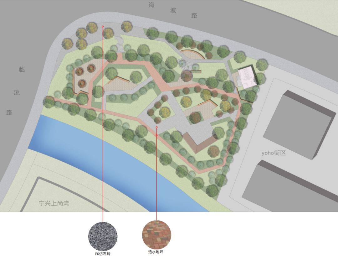 家门口又添一座公园,位置在这里→_江桥镇_绿化_示意图