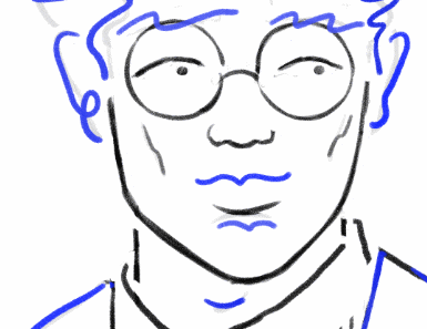 一根有意思的线条是怎么画的