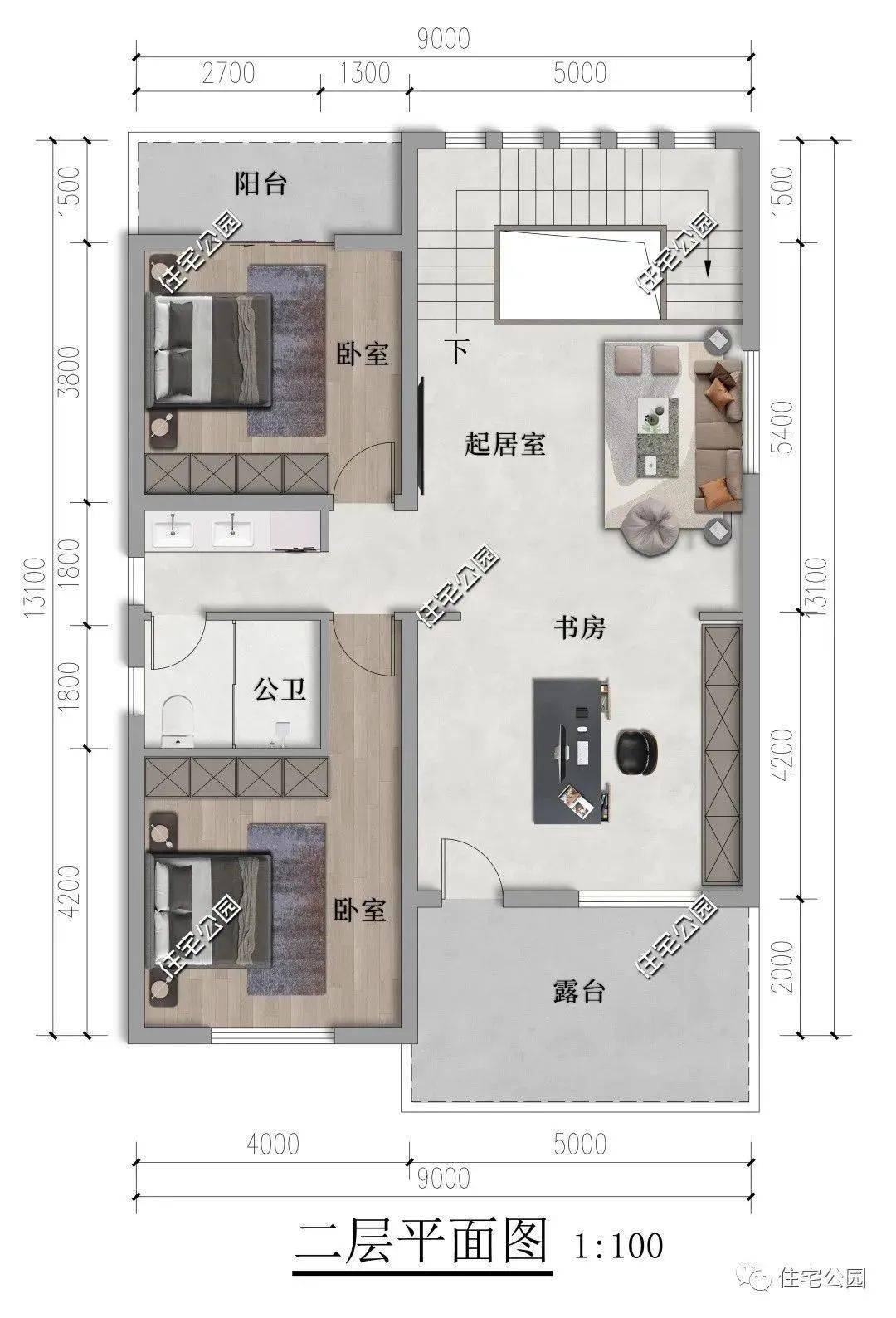 10套二层农村别墅图纸精致耐看设计时尚难得的好户型23512379