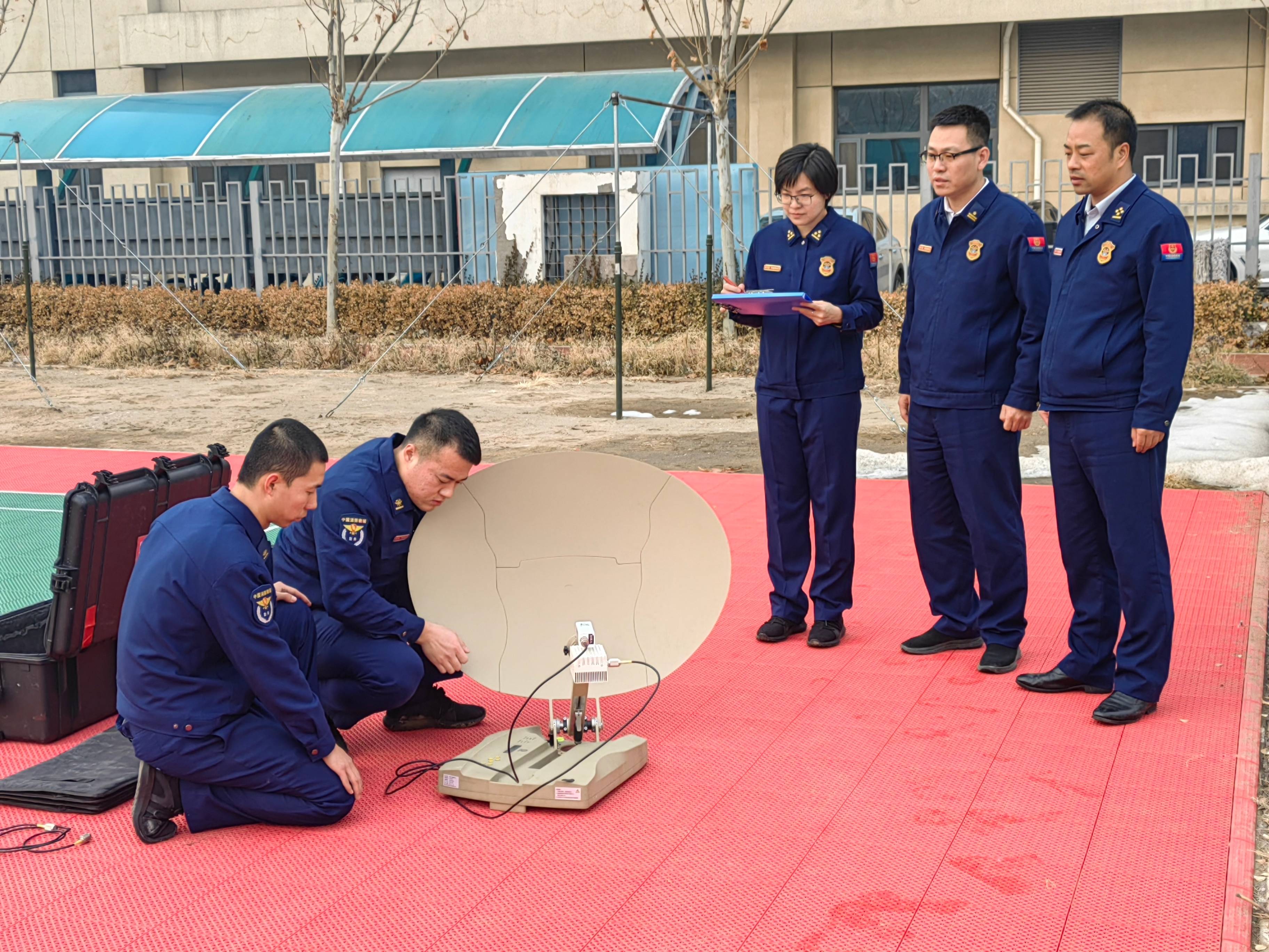 大风天气持续,北京丰台消防开展极端天气下应急通信保障演练_救援_进