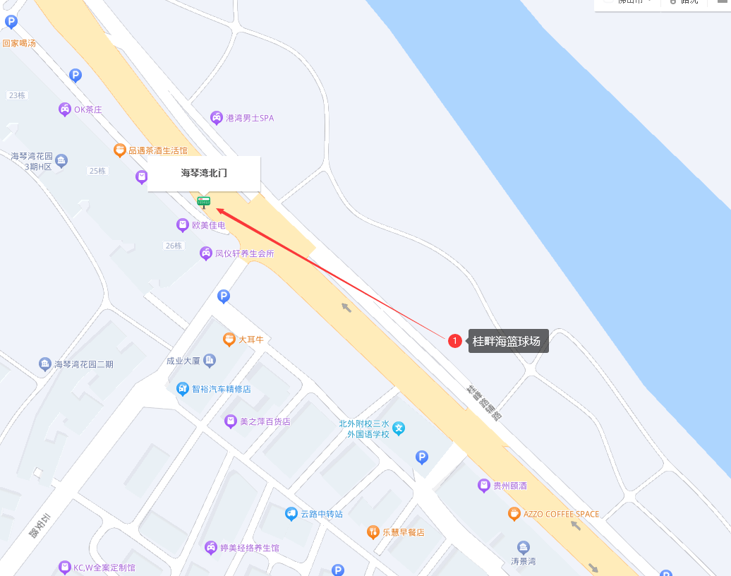 佛山地铁3号线驹荣北路站公交站点途经线路:307,311,316,381