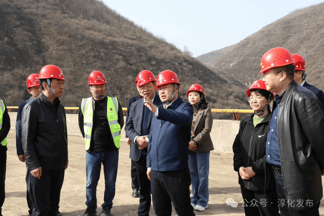 张乔调研淳礼公路及大桥复建工程并主持召开推进会_项目_施工_进度
