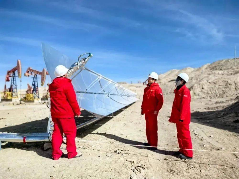 青海油田油气工艺研究院开展太阳能光热技术应用现场调研