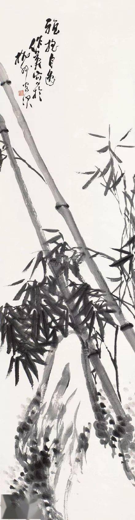 蒲华画竹画的是风骨