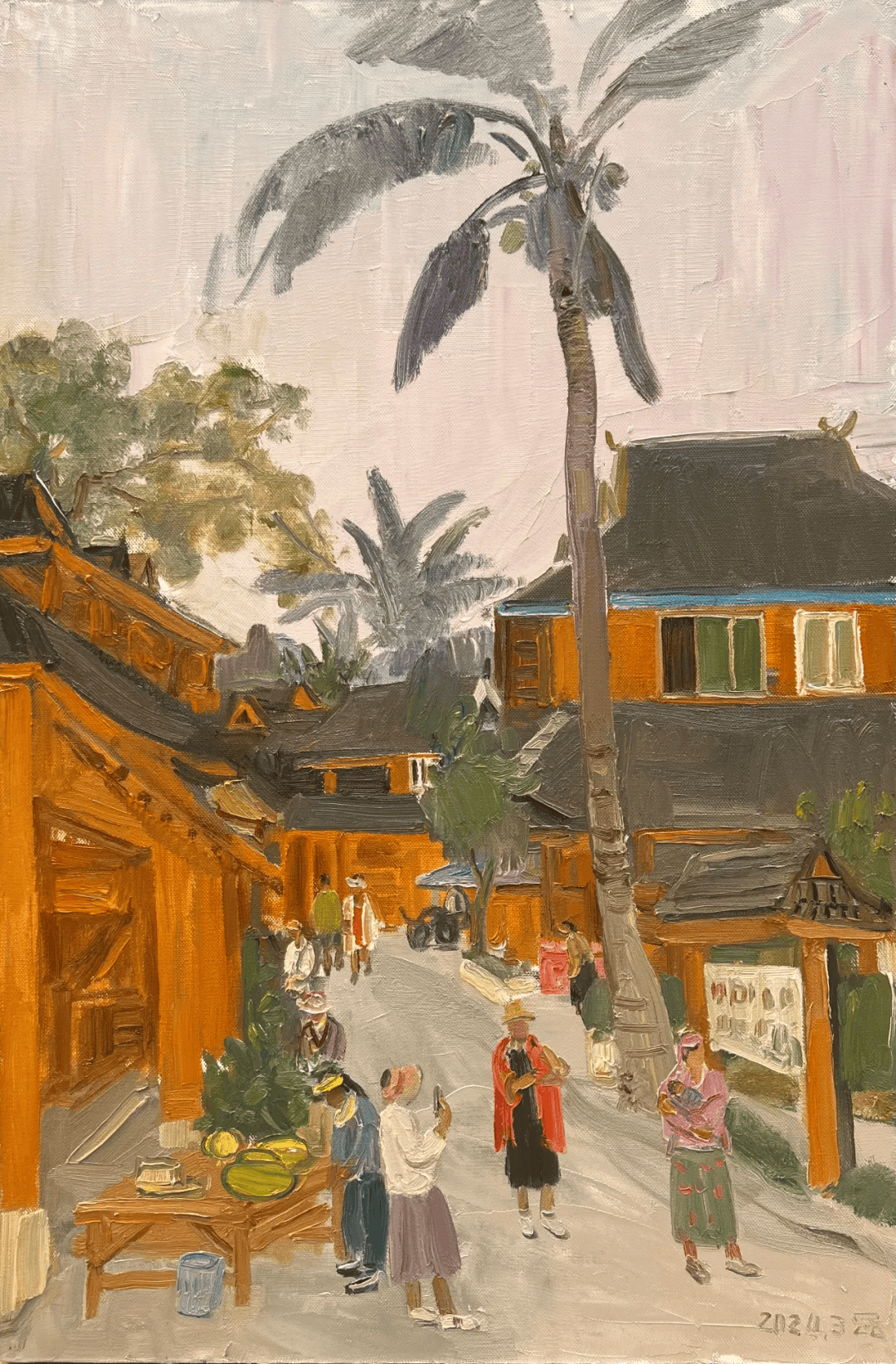 华夏意韵一一中国百位油画名家写生采风创作行西双版纳站活动成功举办