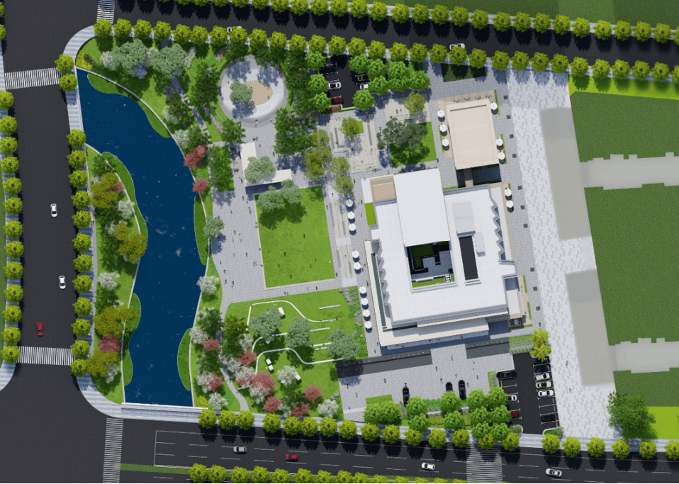 城市微更新钟楼新增4大口袋公园激活城市公共空间