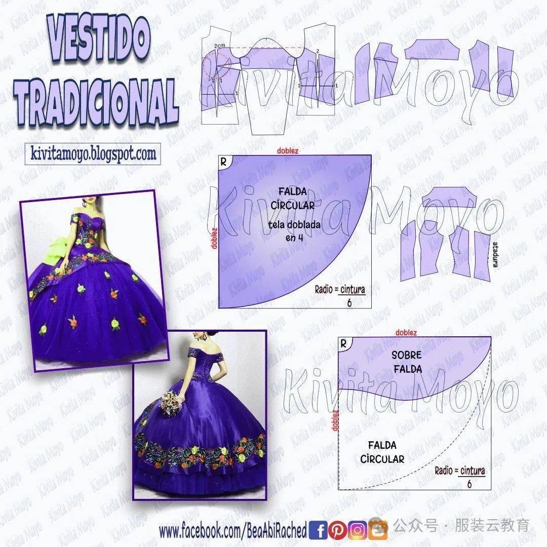 纸样对照图 | 11款时装款式,t恤,连衣裙,泳装,晚礼服……_celine_系列