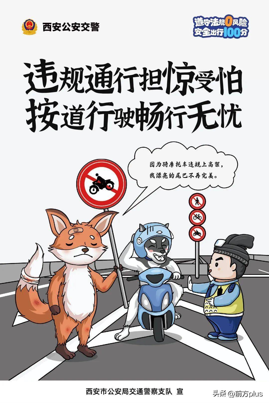 一组海报带你了解交通安全知识