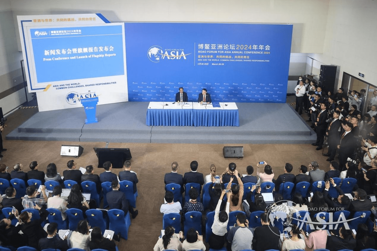 新华全媒+·博鳌亚洲论坛｜博鳌亚洲论坛2025年年会新闻发布会举行